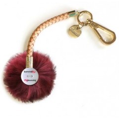 Bommelz - Farbe Hellbraun - Bommelfarbe Fakefur Pink xsoft