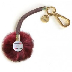 Bommelz - Farbe Taupe - Bommelfarbe Fakefur Pink xsoft